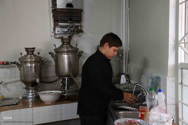 برگزاری مراسم سنتی عزاداری اربعین حسین در روستای خونیق شهرستان اهر