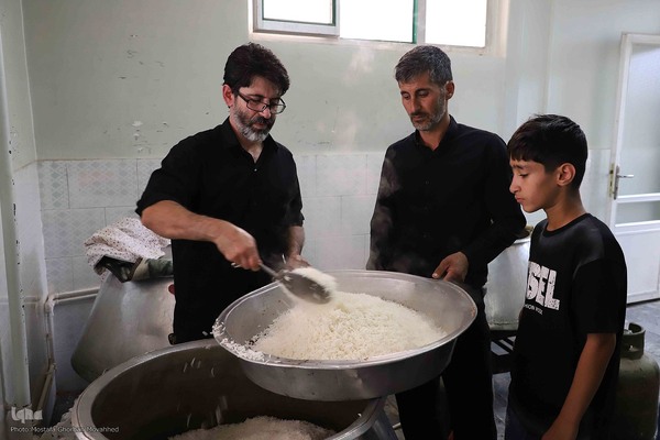 برگزاری مراسم سنتی عزاداری اربعین حسین در روستای خونیق شهرستان اهر