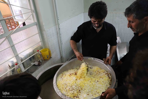 برگزاری مراسم سنتی عزاداری اربعین حسین در روستای خونیق شهرستان اهر