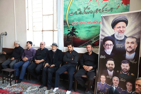 برگزاری مراسم سنتی عزاداری اربعین حسین در روستای خونیق شهرستان اهر