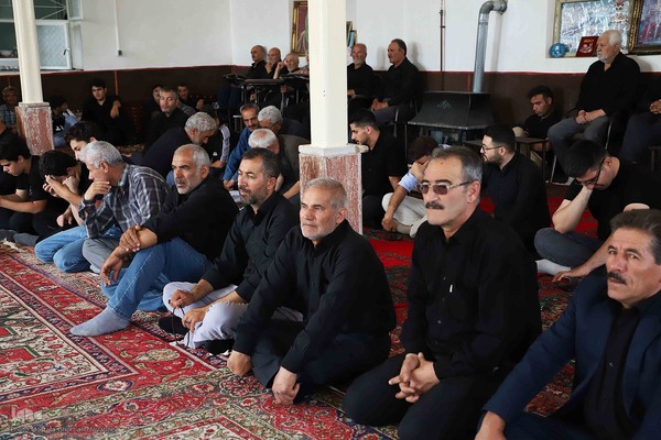 برگزاری مراسم سنتی عزاداری اربعین حسین در روستای خونیق شهرستان اهر