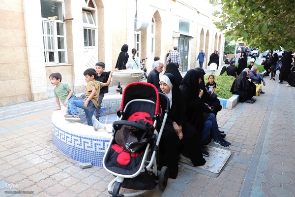 مراسم آیینی جاماندگان اربعین حسینی در تبریز