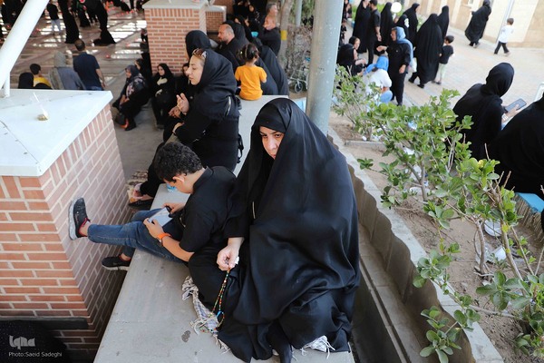 مراسم آیینی جاماندگان اربعین حسینی در تبریز