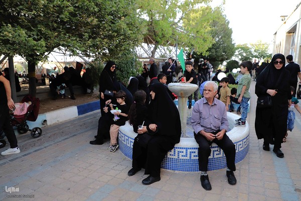 مراسم آیینی جاماندگان اربعین حسینی در تبریز