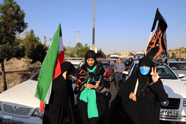 مراسم آیینی جاماندگان اربعین حسینی در تبریز