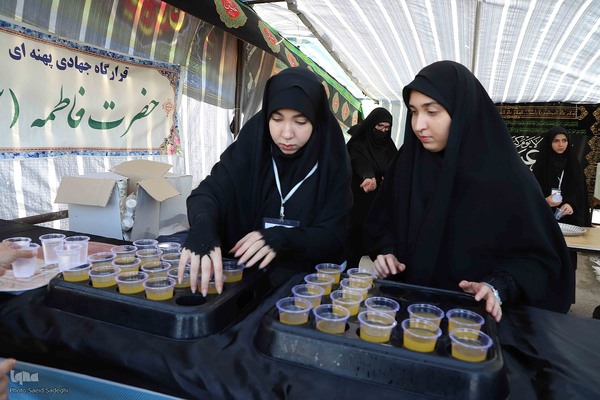 مراسم آیینی جاماندگان اربعین حسینی در تبریز