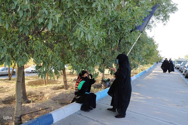 مراسم آیینی جاماندگان اربعین حسینی در تبریز