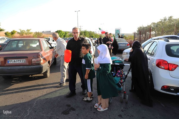 مراسم آیینی جاماندگان اربعین حسینی در تبریز