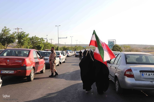 مراسم آیینی جاماندگان اربعین حسینی در تبریز