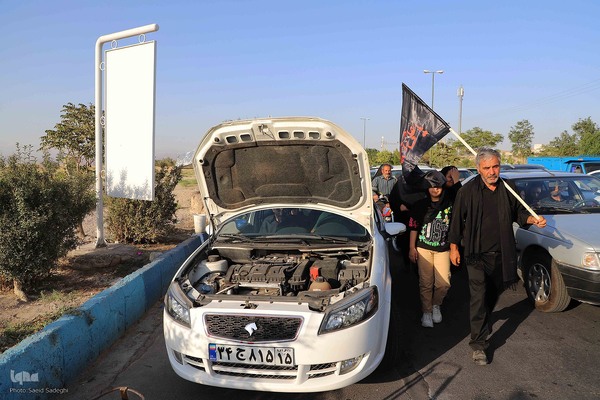 مراسم آیینی جاماندگان اربعین حسینی در تبریز