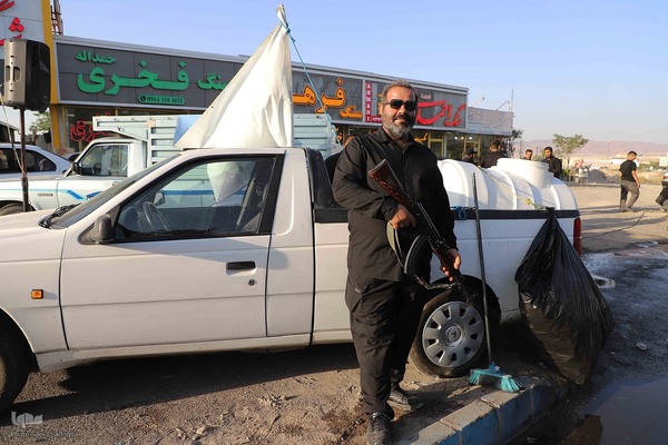 مراسم آیینی جاماندگان اربعین حسینی در تبریز