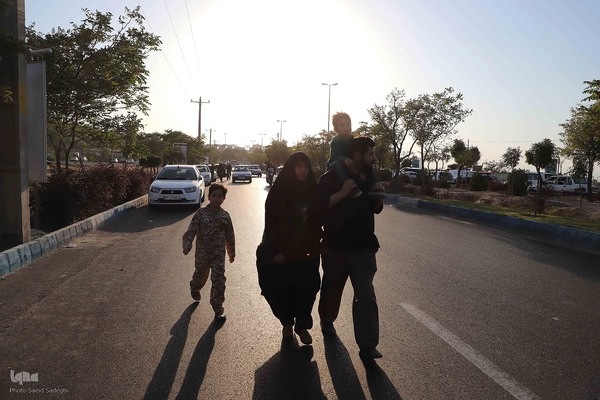 مراسم آیینی جاماندگان اربعین حسینی در تبریز