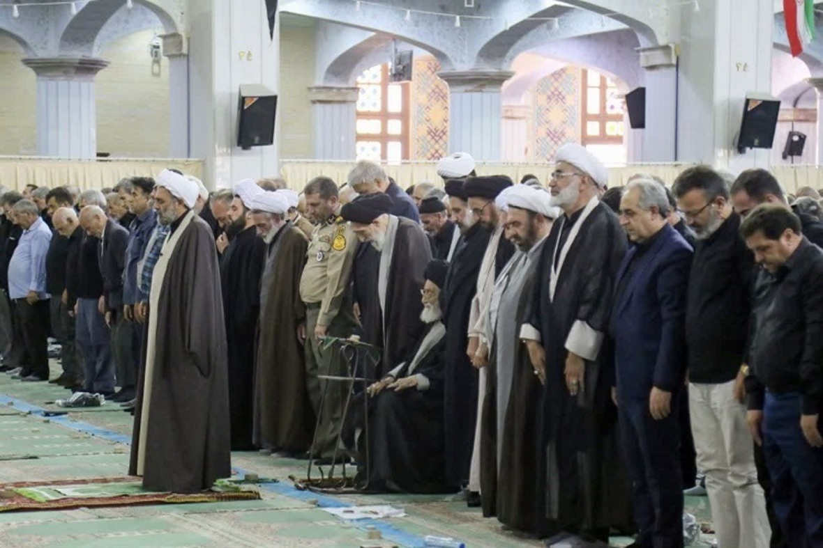 سخنرانی استاندار آذربایجان‌شرقی پیش از خطبه‌های نماز جمعه تبریز