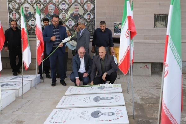 تجدید میثاق جهادگران دانشگاهی آذربایجان‌شرقی با آرمان‌های شهدا