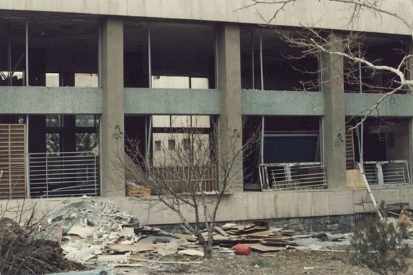 تصاویری منتشرنشده از بمباران دانشگاه تبریز