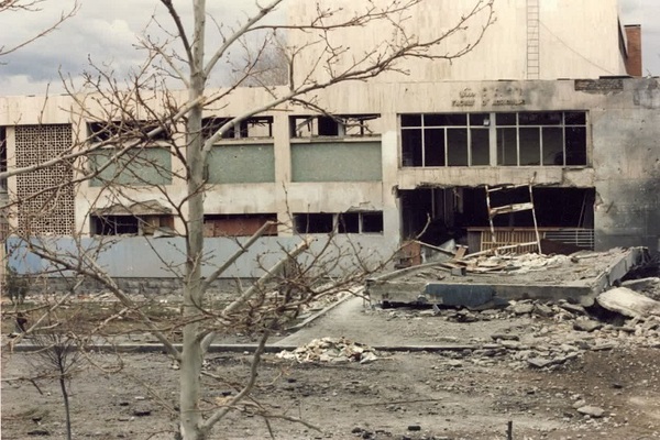 تصاویری منتشرنشده از بمباران دانشگاه تبریز