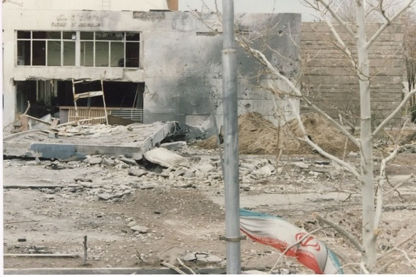 تصاویری منتشرنشده از بمباران دانشگاه تبریز