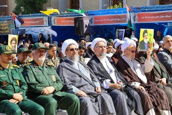 مراسم سالگرد شهادت سیدحسن نصرالله در تبریز