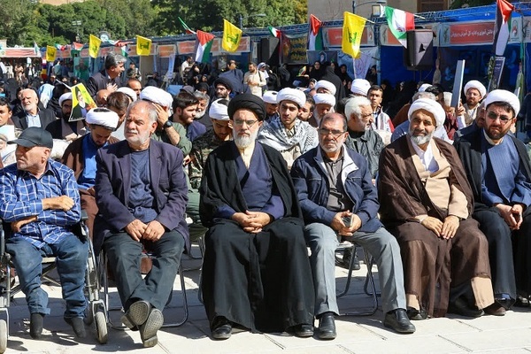 مراسم سالگرد شهادت سیدحسن نصرالله در تبریز