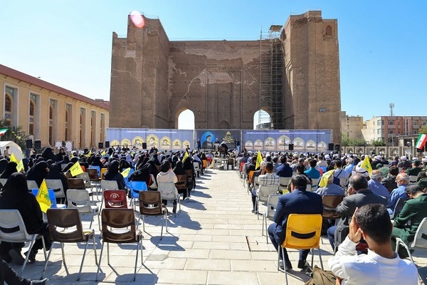 مراسم سالگرد شهادت سیدحسن نصرالله در تبریز