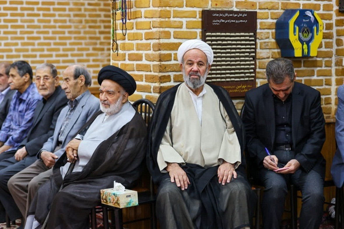 مراسم ترحیم همسر آیت‌الله العظمی سیستانی