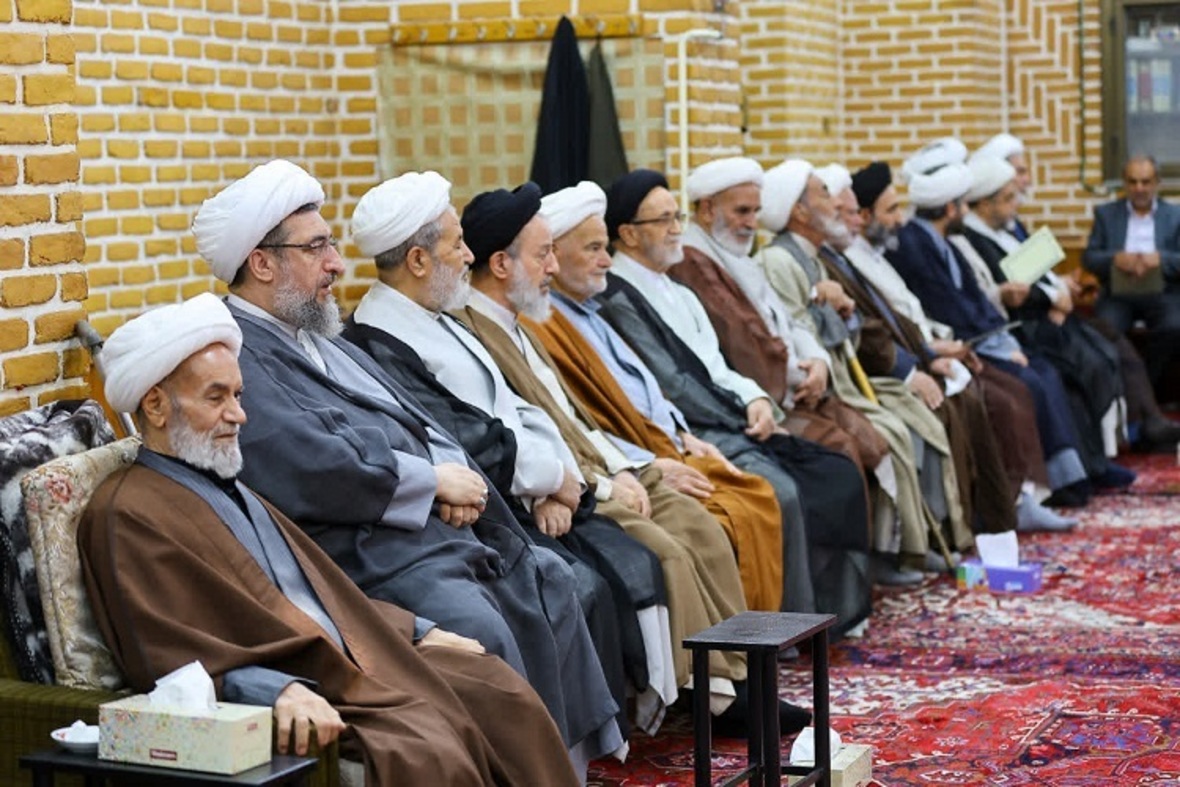 مراسم ترحیم همسر آیت‌الله العظمی سیستانی