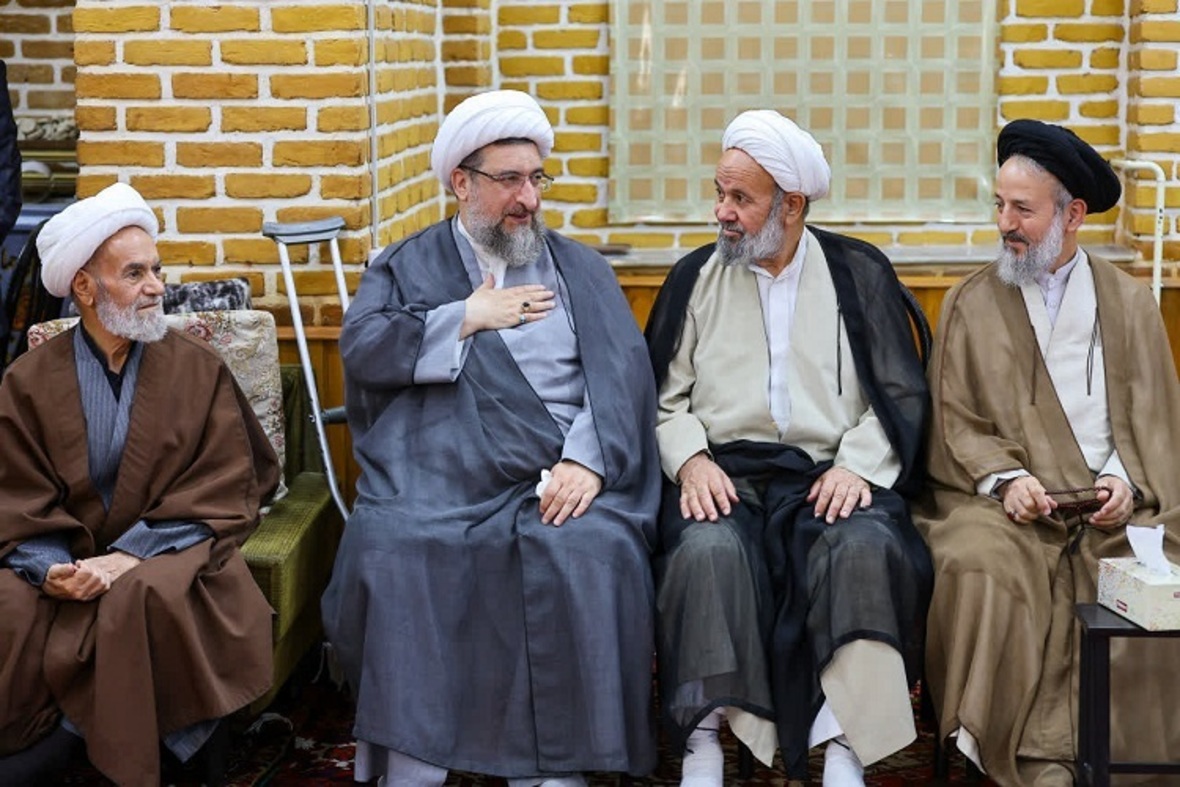 مراسم ترحیم همسر آیت‌الله العظمی سیستانی