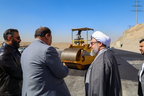 بازدید نماینده ولی‌فقیه در آذربایجان شرقی از آزادراه تبریز–ارومیه