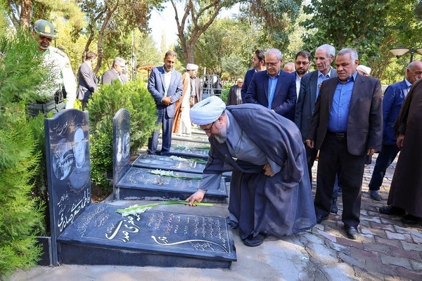 آیین تکریم و معارفه امام جمعه خسروشاه