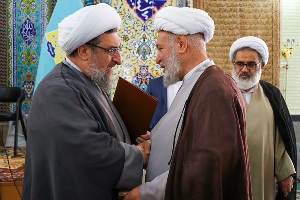 آیین تکریم و معارفه امام جمعه خسروشاه