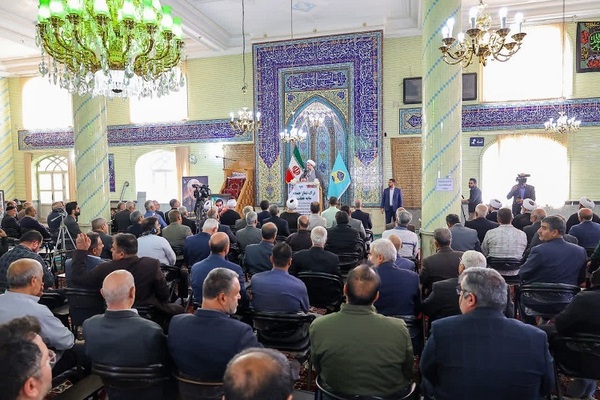 آیین تکریم و معارفه امام جمعه خسروشاه