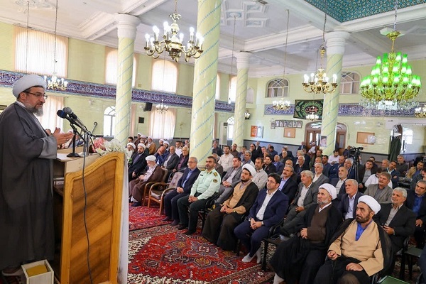 آیین تکریم و معارفه امام جمعه خسروشاه