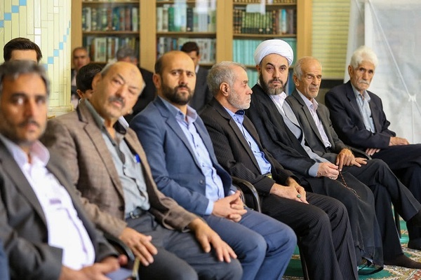 آیین تکریم و معارفه امام جمعه خسروشاه