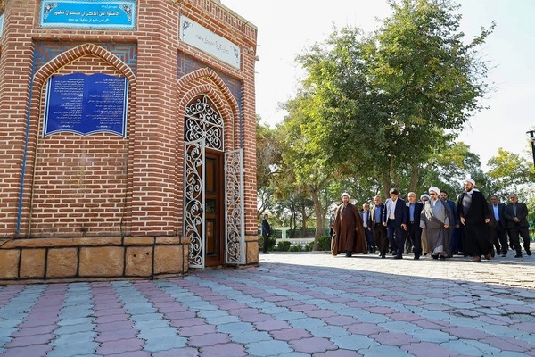 آیین تکریم و معارفه امام جمعه خسروشاه