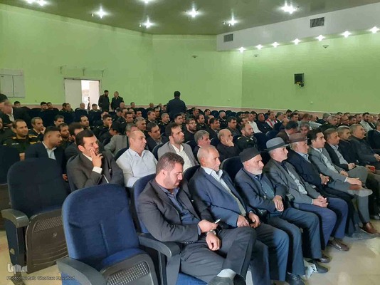 مراسم تکریم و معارفه فرمانده جدید انتظامی اهر