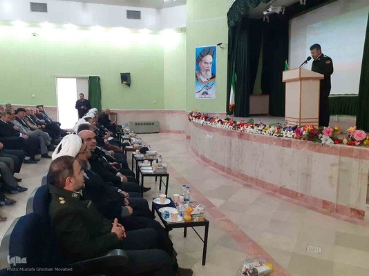 مراسم تکریم و معارفه فرمانده جدید انتظامی اهر