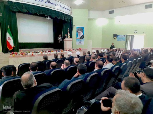 مراسم تکریم و معارفه فرمانده جدید انتظامی اهر