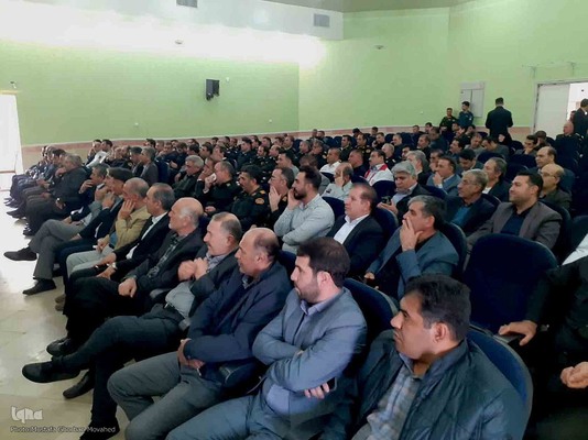 مراسم تکریم و معارفه فرمانده جدید انتظامی اهر