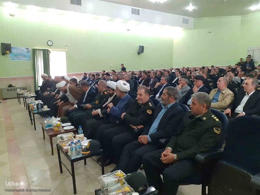 مراسم تکریم و معارفه فرمانده جدید انتظامی اهر