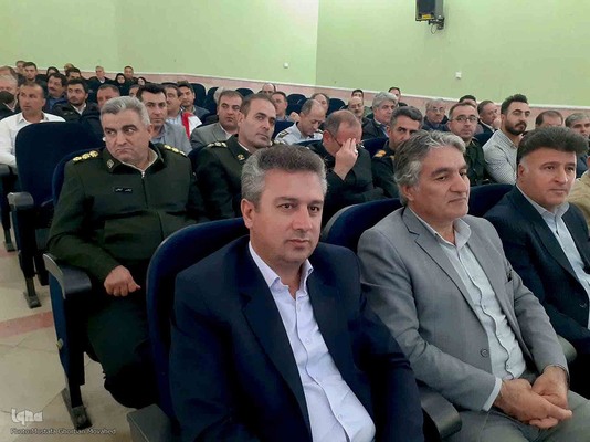 مراسم تکریم و معارفه فرمانده جدید انتظامی اهر