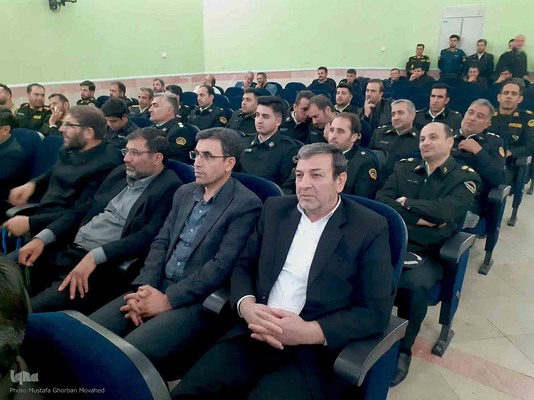 مراسم تکریم و معارفه فرمانده جدید انتظامی اهر