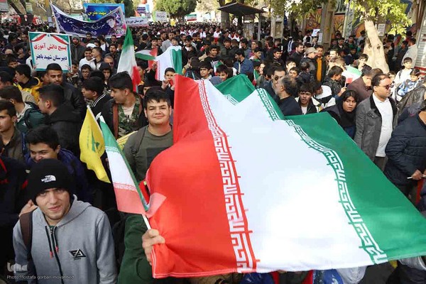 راهپیمایی گرامیداشت روز ۱۳ آبان در اهر