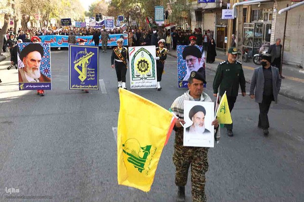 راهپیمایی گرامیداشت روز ۱۳ آبان در اهر