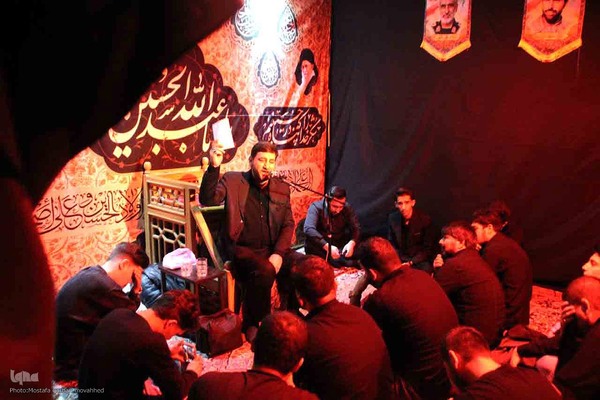 مراسم عزاداری شب شهادت حضرت زهرا (س) در اهر