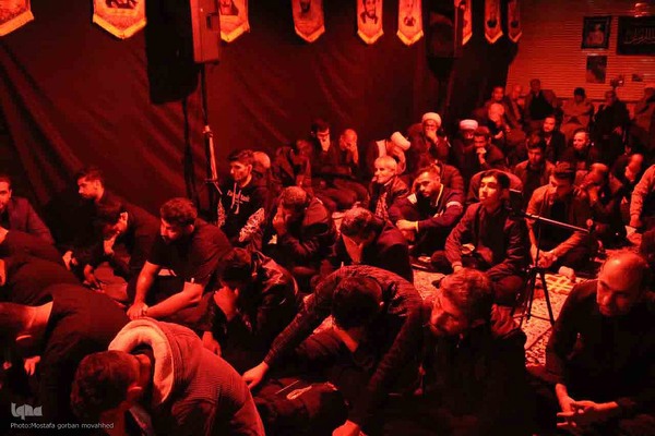 مراسم عزاداری شب شهادت حضرت زهرا (س) در اهر