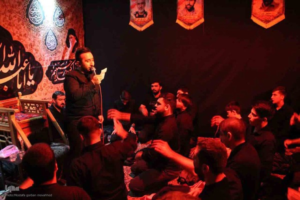 مراسم عزاداری شب شهادت حضرت زهرا (س) در اهر