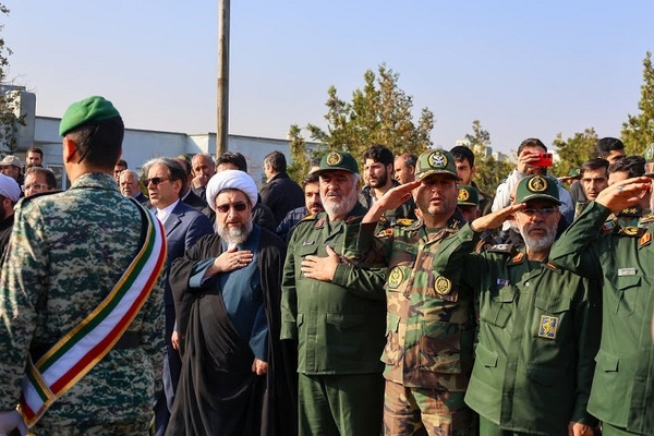 مراسم استقبال از شهدای گمنام