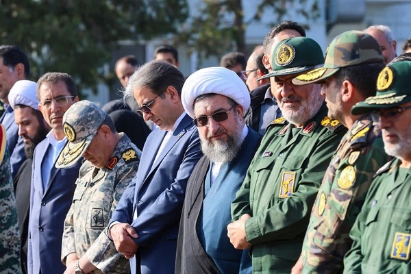 مراسم استقبال از شهدای گمنام