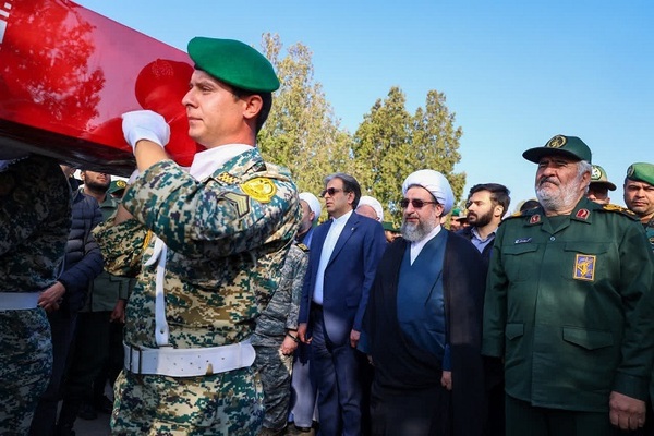 مراسم استقبال از شهدای گمنام