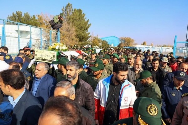 مراسم استقبال از شهدای گمنام